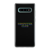 Retro: Samsung Galaxy S10 Plus Transparant Hoesje