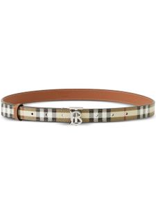 Burberry ceinture à motif Vintage Check - Tons neutres