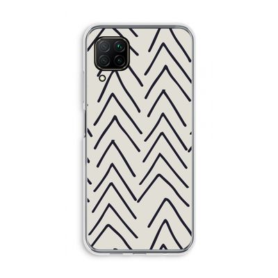 Marrakech Arrows: Huawei P40 Lite Transparant Hoesje