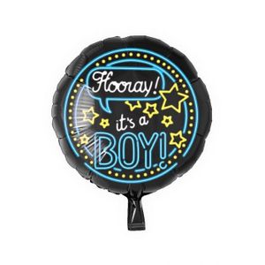 Neon Folieballon It's a boy - 46cm