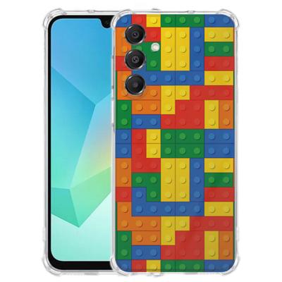 TPU Telefoonhoesje Samsung Galaxy A17 - Blokken schokabsorberende backcover