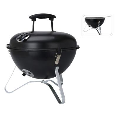BBQ bolvorm barbecue 37 cm zwart