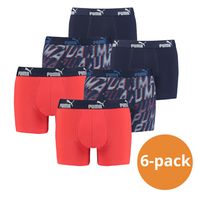 Puma Boxershorts Red Blue Print 6-pack-XL Puma Boxershorts Red Blue Print 6-pack-XL