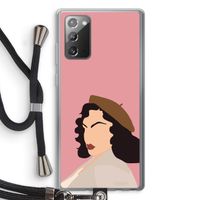 Confidence: Samsung Galaxy Note 20 / Note 20 5G Transparant Hoesje met koord