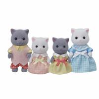Poppen Sylvanian Families 5455 The Persian Cat Family - thumbnail
