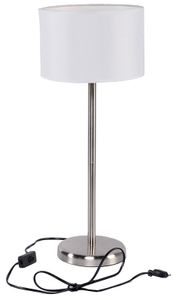 Grundig Roestvrijstalen tafellamp (58cm)