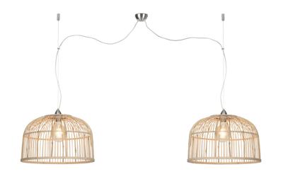 Hanglamp Borneo Bamboe naturel 2L - L