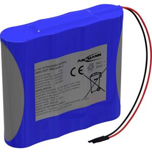Ansmann 2S2P Akkupack 4x 18650 Kabel Li-Ion 7.2V 5200mAh Accupack Aantal cellen: 4 Li-ion 7.2 V 5200 mAh