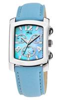 Horlogeband Lotus 15276/A Leder Blauw