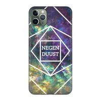 Negenduust ruimte: Volledig geprint iPhone 11 Pro Max Hoesje