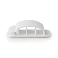 Nedis Kabelmanagement | Vergrendeld | 3 stuks | 3 Sleuven | 7.5 mm | 1 stuks - CMGC22033WT CMGC22033WT