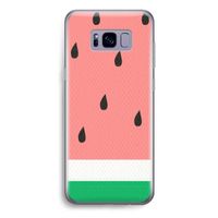 Watermeloen: Samsung Galaxy S8 Plus Transparant Hoesje
