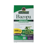 Natures Answer Bacopa 500mg 90 Capsules