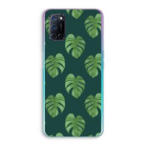 Monstera leaves: Oppo A72 Transparant Hoesje