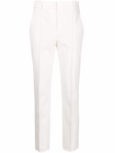 Brunello Cucinelli pantalon à coupe courte - Blanc