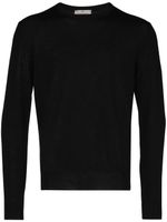 Canali pull en maille fine - Noir