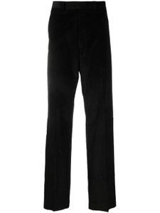 Martine Rose pantalon en velours côtelé à coupe droite - Noir