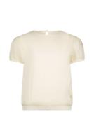 Le Chic Zomer top meisjes Off wit - silky voile - Everlee