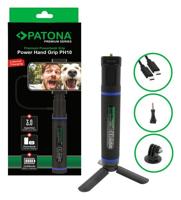 PATONA Premium Grip Power Hand PH10 + powerbank Zwart
