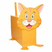 Kat Sinterklaas surprise zelf maken knutselpakket