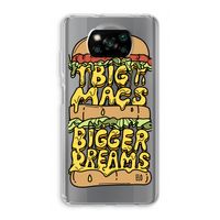 Big Macs Bigger Dreams: Xiaomi Poco X3 NFC Transparant Hoesje