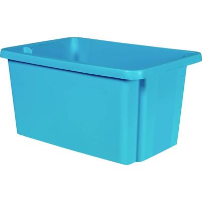 Curver 225414 Draaistapelhouder ESSENTIALS Drehstapelbox 45L, blau Stapelbaar Blauw 1 stuk(s)