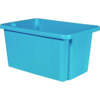Curver 225414 Draaistapelhouder ESSENTIALS Drehstapelbox 45L, blau Stapelbaar Blauw 1 stuk(s)