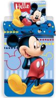 Disney Mickey Mouse dekbedovertrek Hello 140 x 200 cm pre order - thumbnail