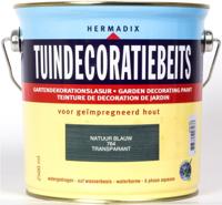 Tuindecoratiebeits 764 natuur blauw 2500 ml - Hermadix