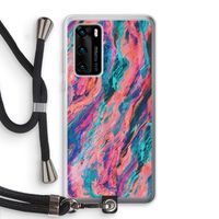 Electric Times: Huawei P40 Transparant Hoesje met koord