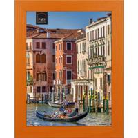 Haes Deco Houten Fotolijst Venezia oranje voor 1 foto formaat 13x18 -SP12418
