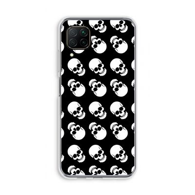 Musketon Skulls: Huawei P40 Lite Transparant Hoesje