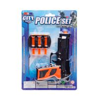 Politie speelgoed set - pistool met accessoires - verkleed rollenspel - plastic - voor kinderen - thumbnail