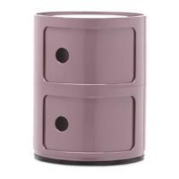 Kartell Componibili Kast - 2 Modules - Mauve