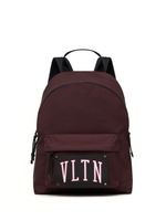 Valentino Garavani sac à dos à patch VLTN - Rouge - thumbnail