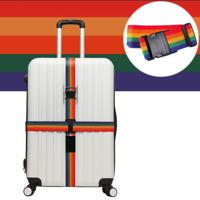 Cross Rainbow elastische telescopische tas bungee Bagage verpakking riem reizen bagage vaste riem (kleur)