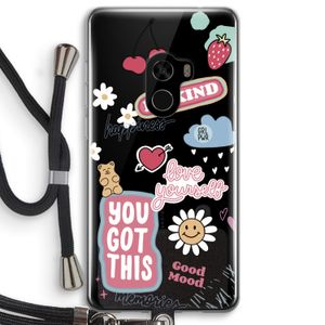 Positivity: Xiaomi Mi Mix 2 Transparant Hoesje met koord