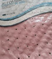 Gerimport Badmat Anti-slip 76 x 36 Cm Rubber Roze Gerimport Badmat Anti-slip 76 x 36 Cm Rubber Roze