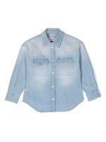 DONDUP KIDS chemise en jean à manches longues - Bleu - thumbnail