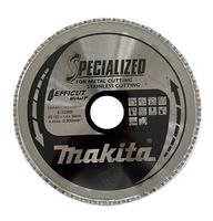 Makita Accessoires Cirkelzaagblad RVS/Staal | Efficut 185x30x1,4 60T 0g - E-12843 E-12843