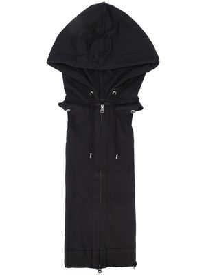 Veronica Beard capuche zippée amovible - Noir
