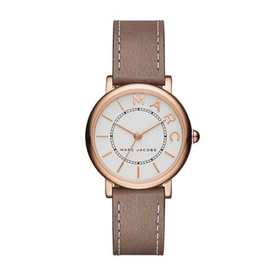 Horlogeband Marc by Marc Jacobs MJ1538 Leder Beige 14mm