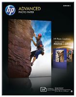 HP Advanced Photo Paper, glanzend, 25 vel, 13 x 18 cm randloos - thumbnail
