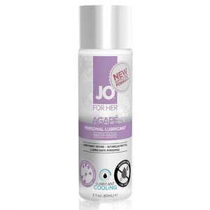 System JO - For Her Agape Waterbasis Glijmiddel Koel 60 ml