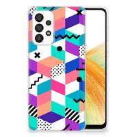 Samsung Galaxy A33 5G | TPU Hoesje | Blokken Kleurrijk