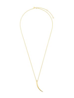 Shaun Leane Tusk pave diamond pendant - Or