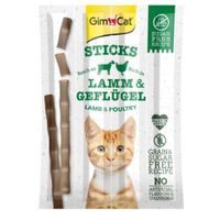 Gimcat Sticks Lam & Gevogelte - 4 stuks