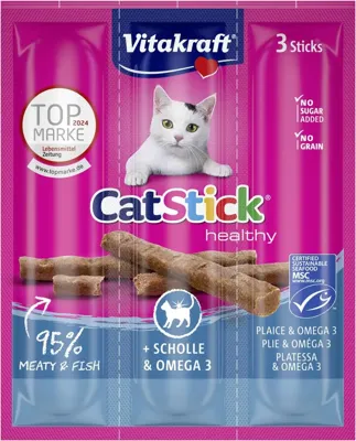 Vitakraft Cat-Stick mini schol & omega 3 18g