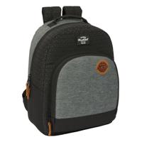 Schoolrugzak BlackFit8 Old school Zwart Grijs 32 x 42 x 15 cm