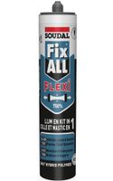 Soudal Fix - All Flexi | Lijm- en voegkit | Grijs | 290 ml - 105030 - thumbnail